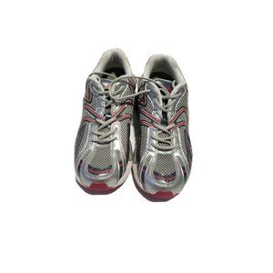 Aetrex Women’s Sz 9 Wide Runner  Silver Gray Fat Pad Running Sneakers